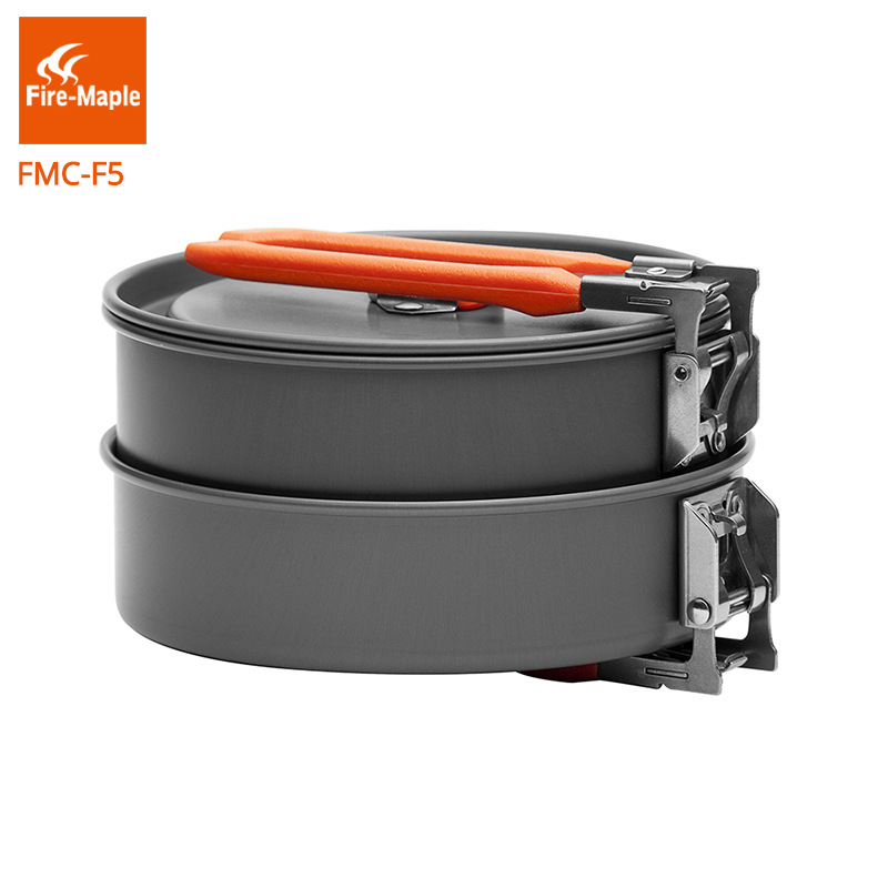 Lửa Phong Lễ 5 Dã Ngoại Bộ Nồi - đánh giá và giá Camping Cooking On Fire