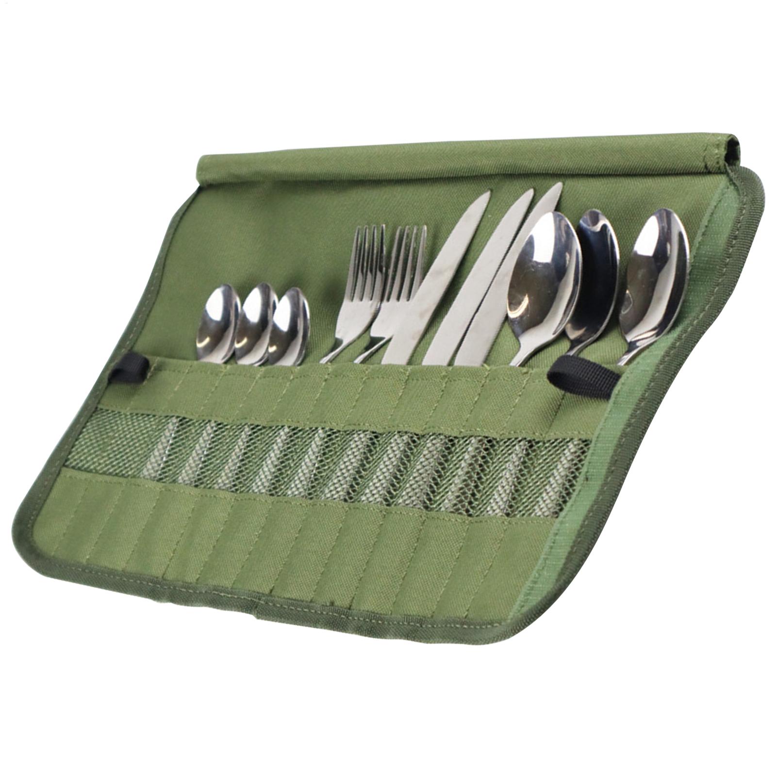 Camping Tableware Roll Bag Cam - đánh giá và giá Camping Cooking Utensil Roll