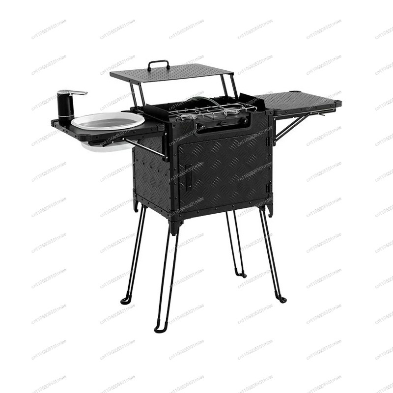 Portable Folding Outdoor Campi - đánh giá và giá Camping Cooking Box Set
