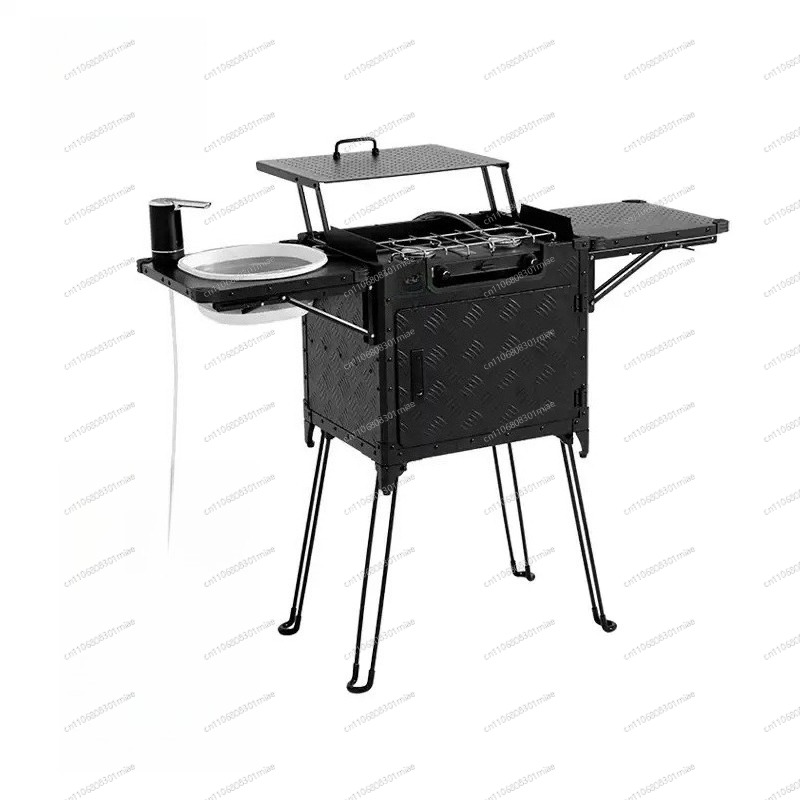 Portable Folding Outdoor Campi - đánh giá và giá Camping Cooking Box Set