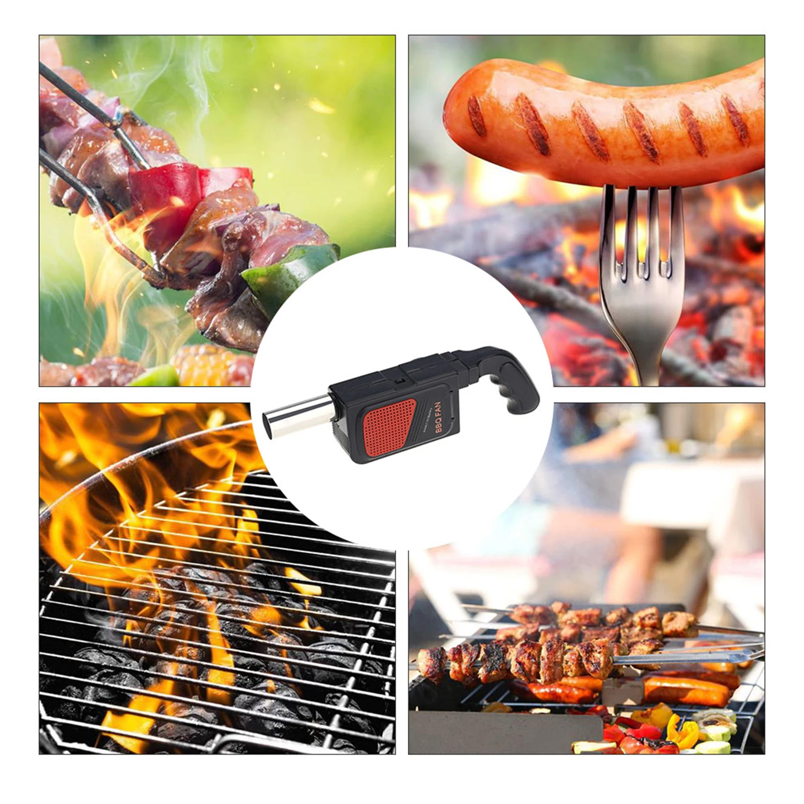 Multifunctional Electric BBQ B - đánh giá và giá Camping Cooking On Fire