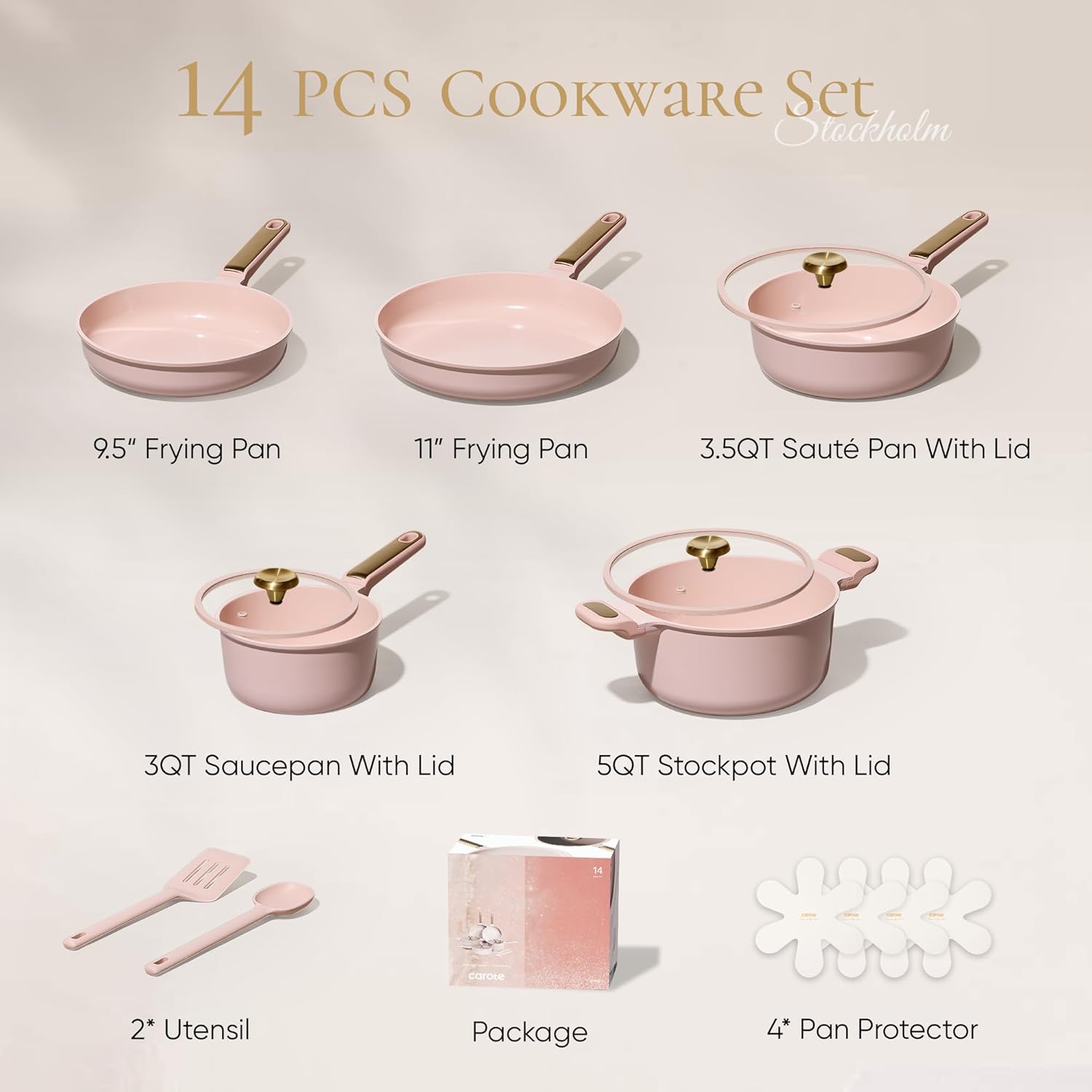 Nonstick Ceramic Cookware Set, - đánh giá và giá Camping Cooking Set Non Stick