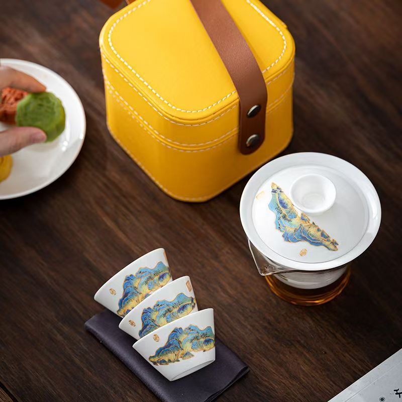 Travel Jade White Porcelain Te - đánh giá và giá Camping Cooking Tin