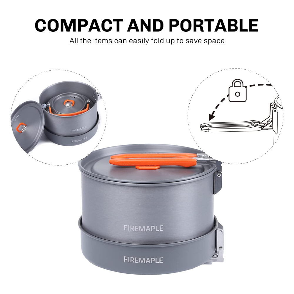 Fire Maple Cắm Trại Đồ Nấu Nướ - đánh giá và giá Camping Cooking Tin