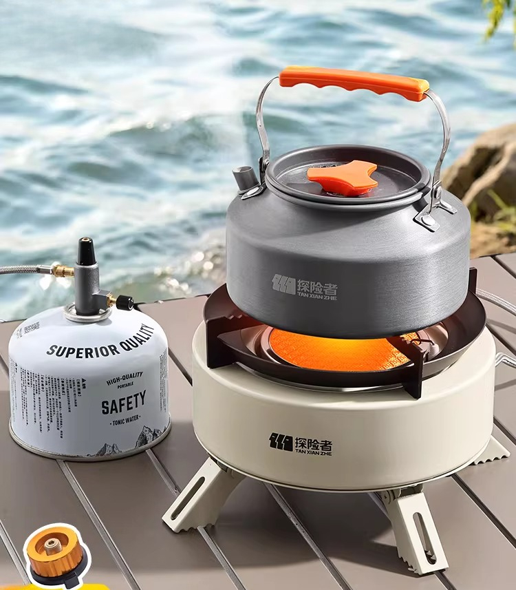Portable Split Gas Stove Outdo - đánh giá và giá Camping Cooking Box Set
