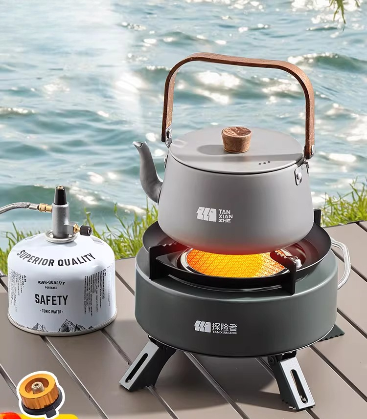 Portable Split Gas Stove Outdo - đánh giá và giá Camping Cooking Box Set