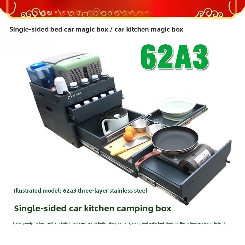 Portable Tailgate Kitchen & St - đánh giá và giá Camping Cooking Organizer