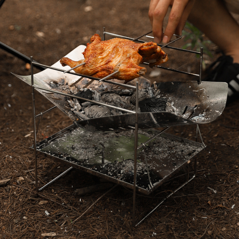 Wood Burning Camping Stove Por - đánh giá và giá Camping Cooking Fire Pit