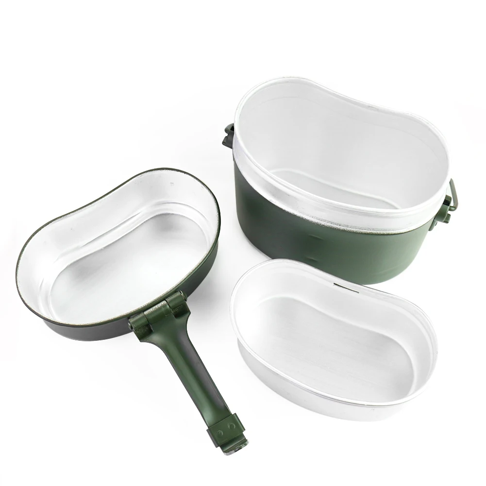 Portable Alloy Pot and Bowl Lu - đánh giá và giá Camping Cooking Box Set