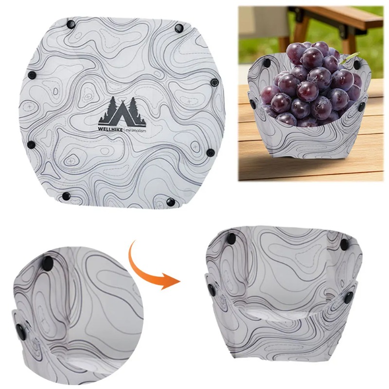 Foldable Camping Tableware Por - đánh giá và giá Camping Cooking Tray