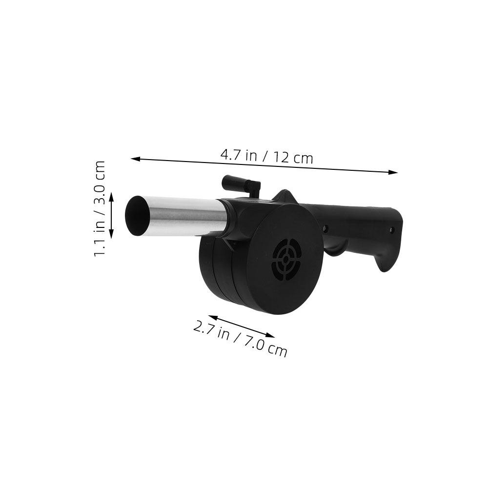 Manual Blower Black Hand Crank - đánh giá và giá Camping Cooking Fire Pit