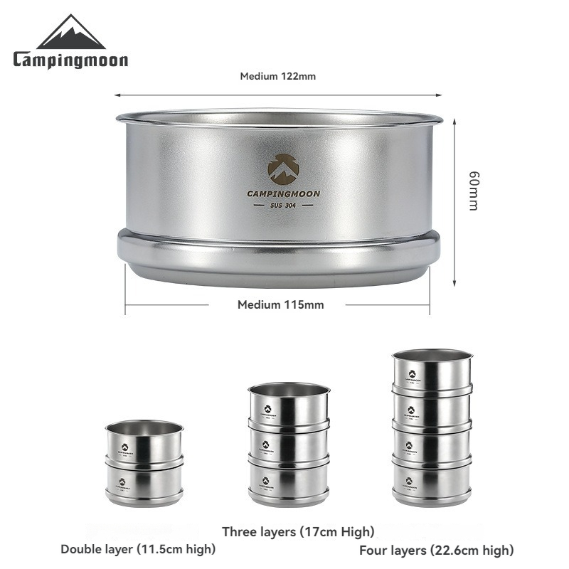 CAMPINGMOON Portatle Outdoor C - đánh giá và giá Camping Cooking Tray